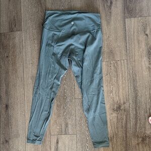 Womens Green Leggings